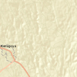 Kerugoya Street Map