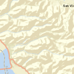 San Vicente Street Map