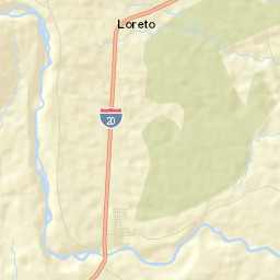 Loreto Canton Street Map