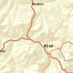 Kisii Street Map