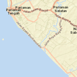 Kota Pariaman Street Map