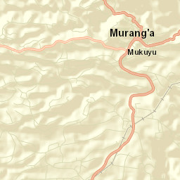 Murang’a Street Map