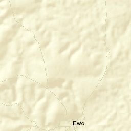 Ewo Street Map