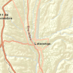 Latacunga Street Map