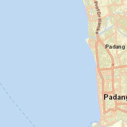 Padang Street Map