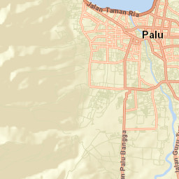 Palu Street Map