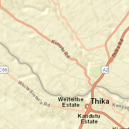 Thika Street Map