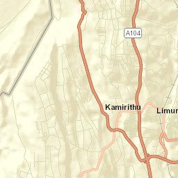 Limuru Street Map