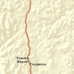 Fougamou Street Map