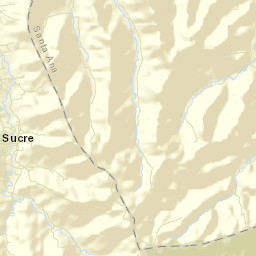 Sucre Street Map