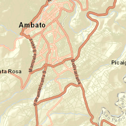 Ambato Street Map