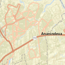 Ananindeua Street Map
