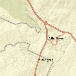Athi River Street Map