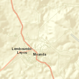 Moanda Street Map