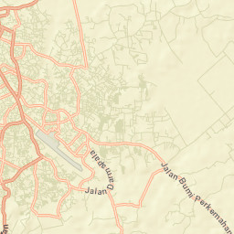 Kota Jambi Street Map