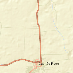 Capitão Poço Street Map