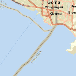 Goma Street Map