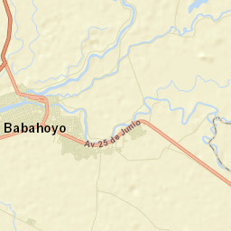 Babahoyo Street Map