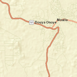 Mouila Street Map