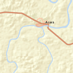 Acará Street Map
