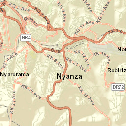 Kigali Street Map
