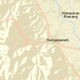 Sungai Penuh Street Map