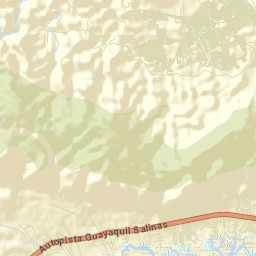 Santa Lucía Street Map