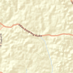 Kabupaten Bangka Tengah Street Map
