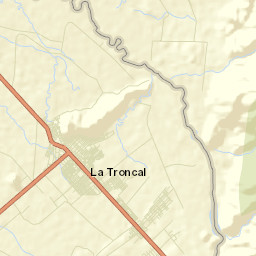 La Troncal Street Map