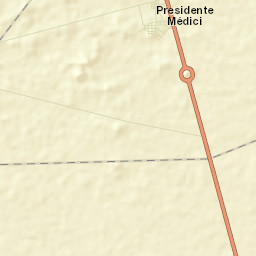 Presidente Médici Street Map