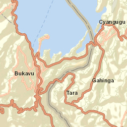 Cyangugu Street Map