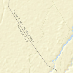 Primeira Cruz Street Map