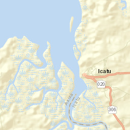 Icatu Street Map