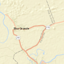 Ilha Grande Street Map