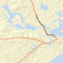 Manggar Street Map