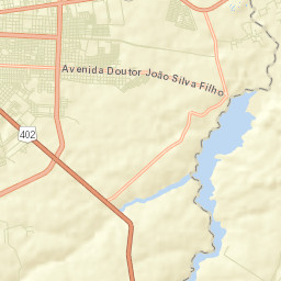 Parnaíba Street Map
