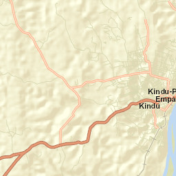 Kindu Street Map