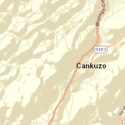 Cankuzo Street Map