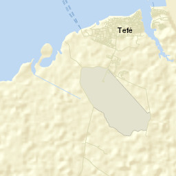 Tefé Street Map
