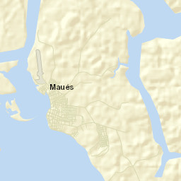 Maués Street Map