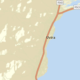Uvira Street Map