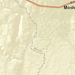 Moshi Street Map