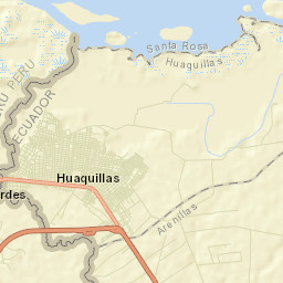 Huaquillas Street Map