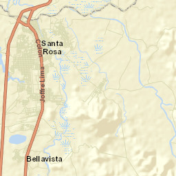 Santa Rosa Street Map