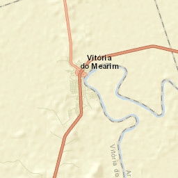 Vitória do Mearim Street Map