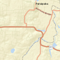 Paraipaba Street Map
