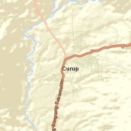 Curup Street Map