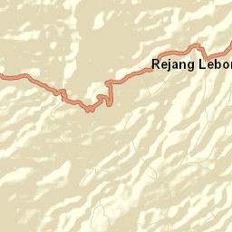 Kabupaten Rejang Lebong Street Map