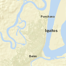 Iquitos Street Map