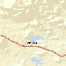 Irauçuba Street Map
